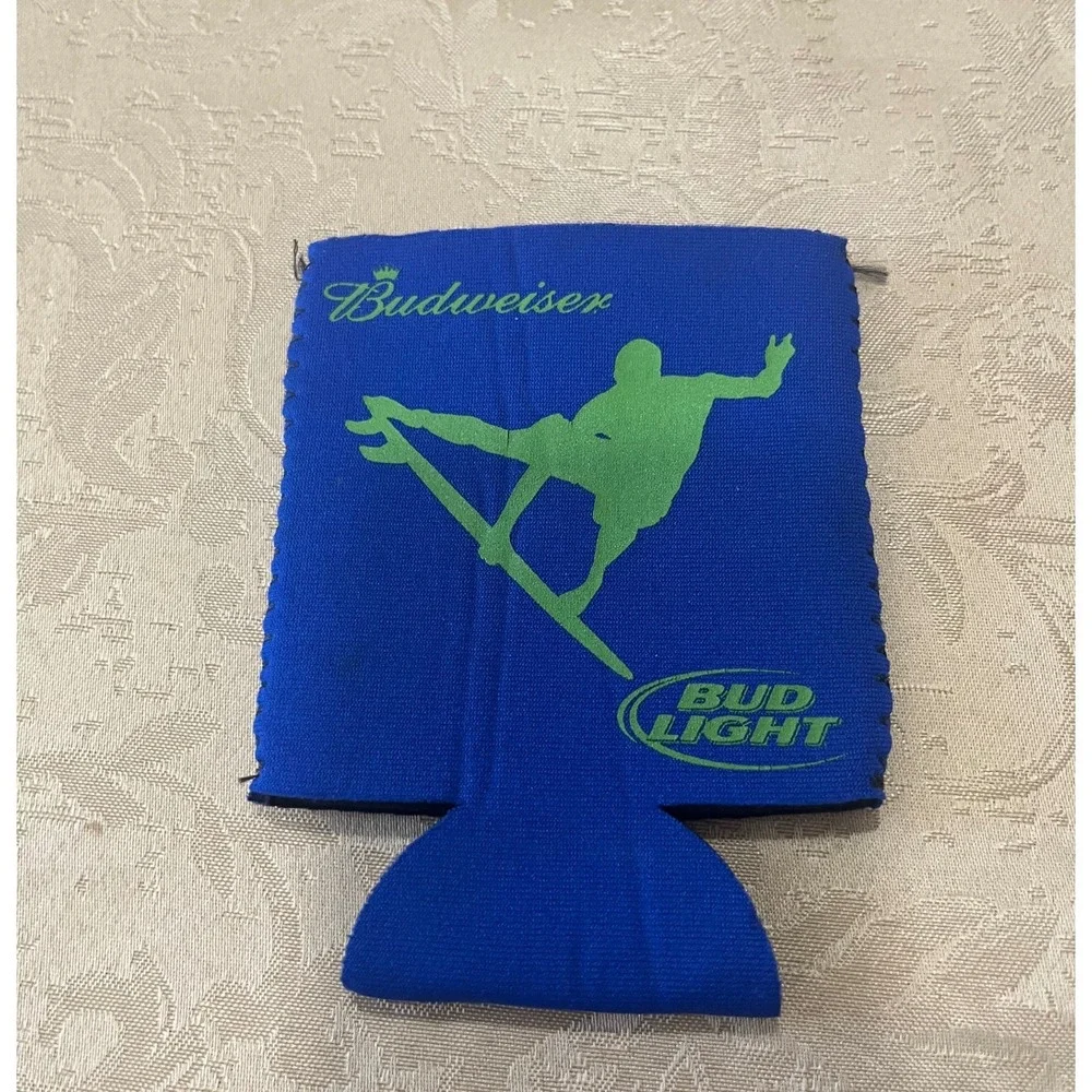 Budweiser Can Cooler Unisex OS Blue Good Get In Your Element Bud Light Koozie